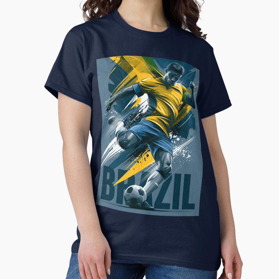 Brazil Soccer by StudioRedKoala