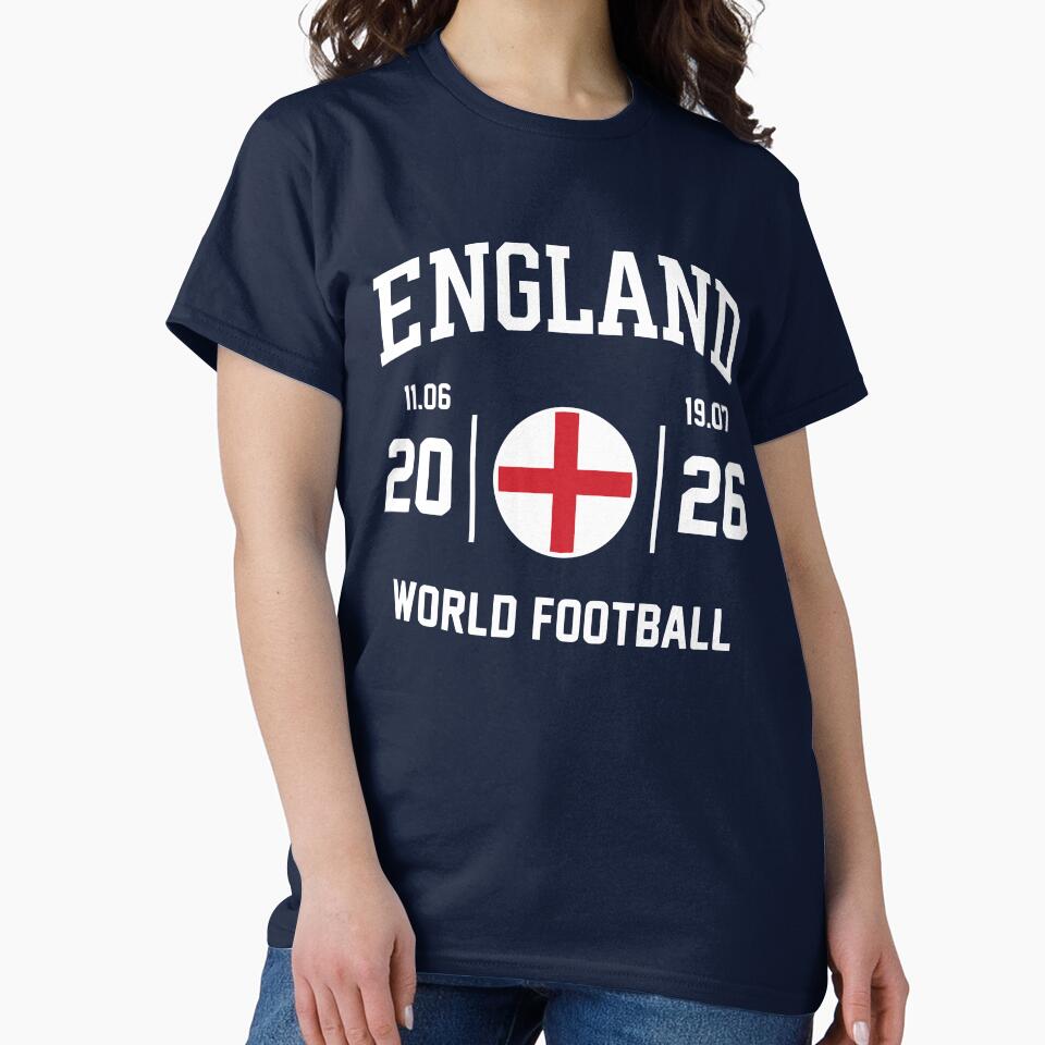 England 2026 World Football Fan Sports Supporter Art by Imaginationbeyond