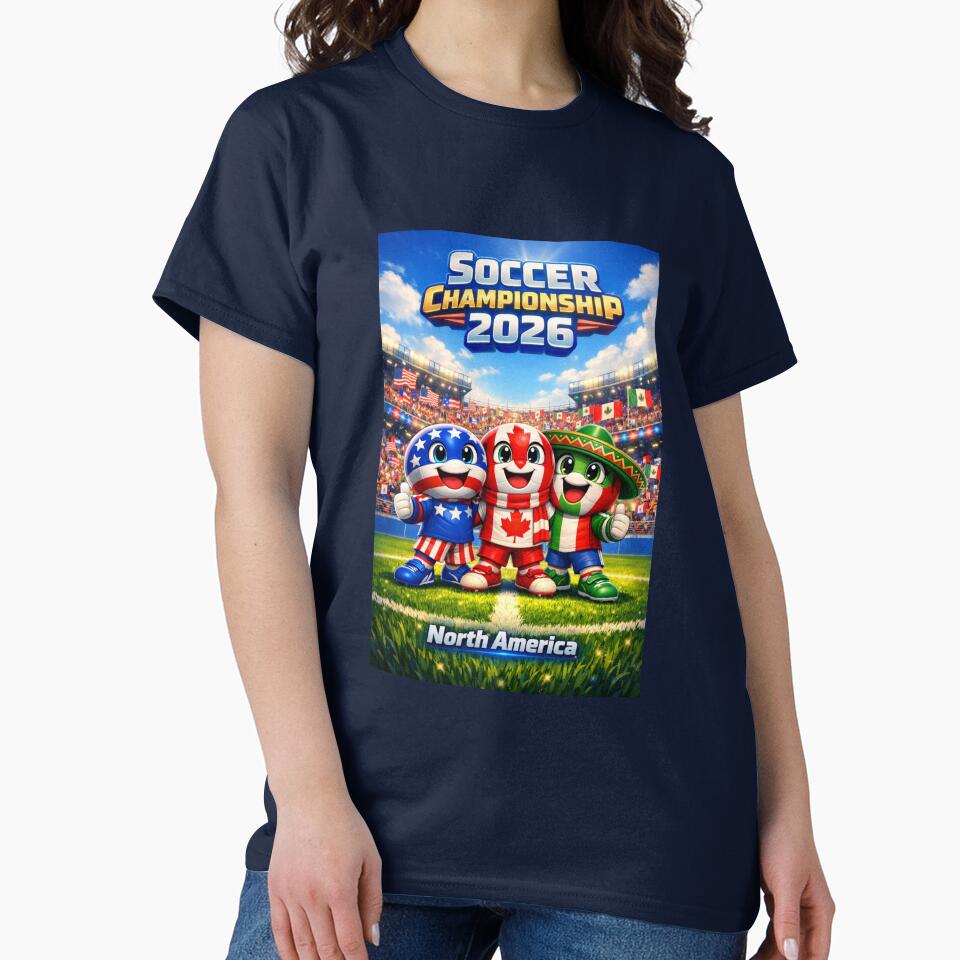 Soccer Championship 2026 – North America Unity Design by AleksKos