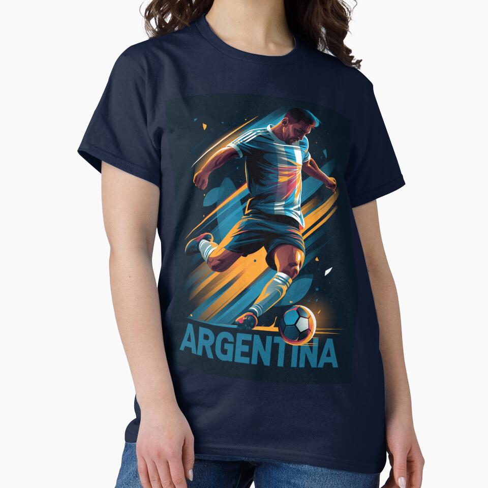 Argentina Soccer by StudioRedKoala