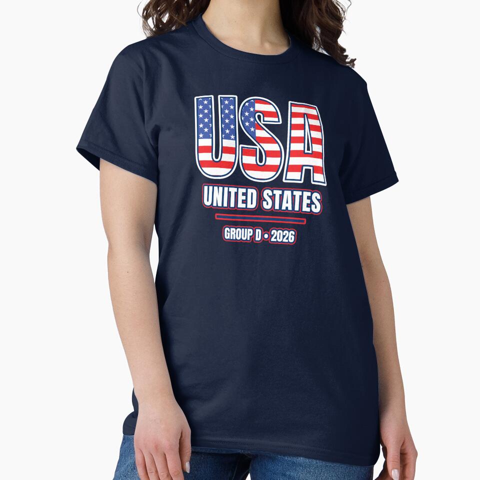USA 2026 Football Shirt | USA Soccer Fan Apparel | USA National Team Supporter Tee | USA Football 2026 Gift by The Hairy Melon