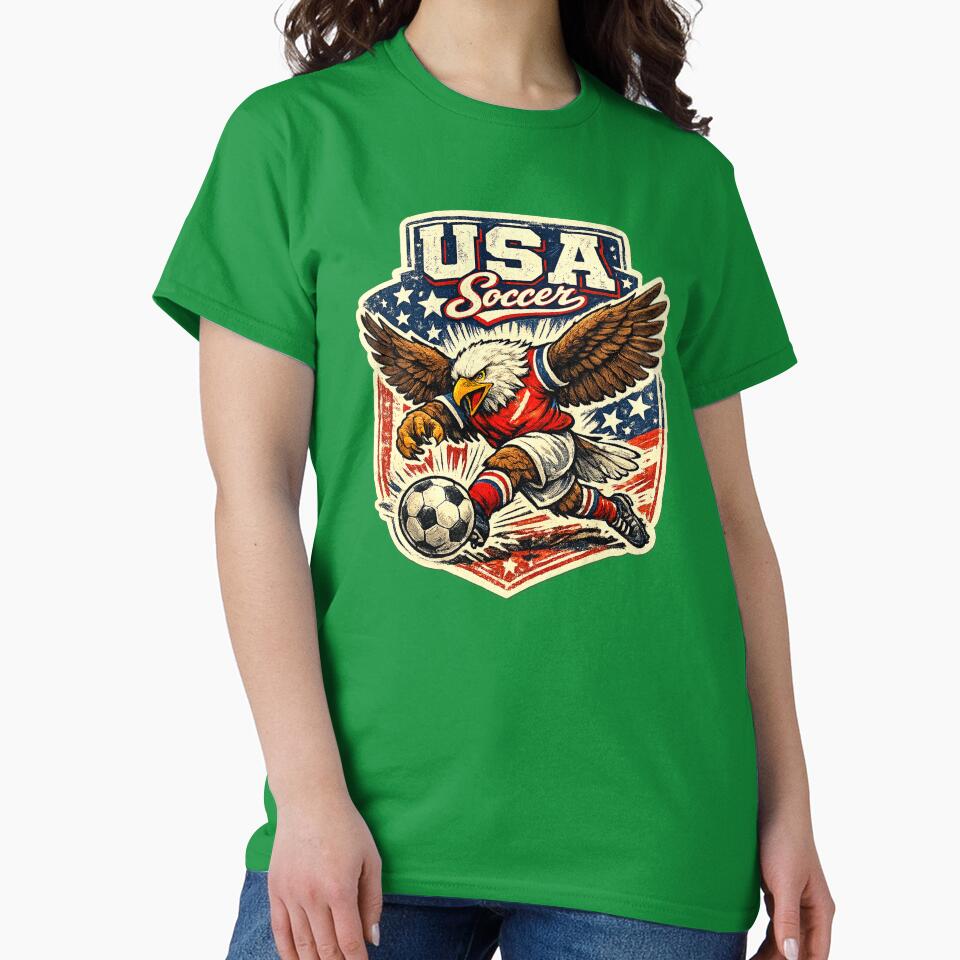 USA Soccer Fan eagle by Modefissi