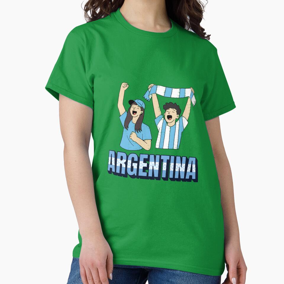 Argentina soccer supporter by BiSuSri