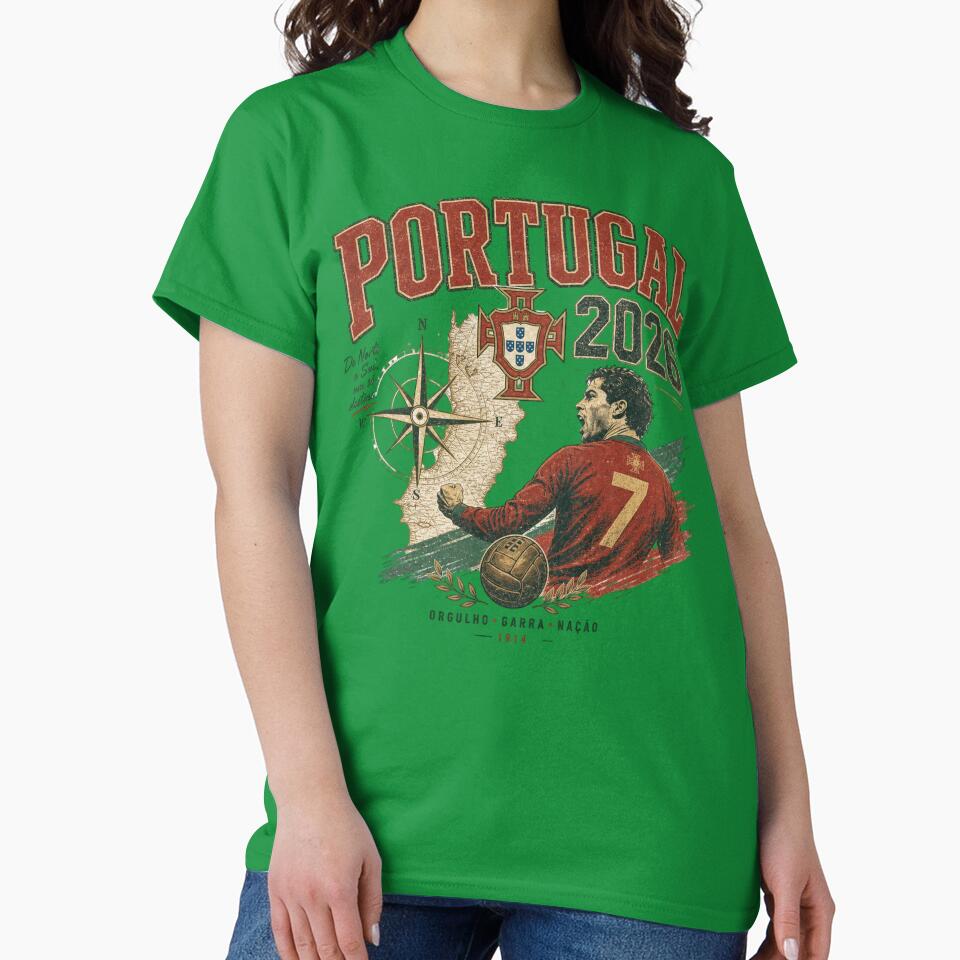 Portugal 2026 Football World Cup Glory | Seleção Fan Supporter Shirt by rushaib