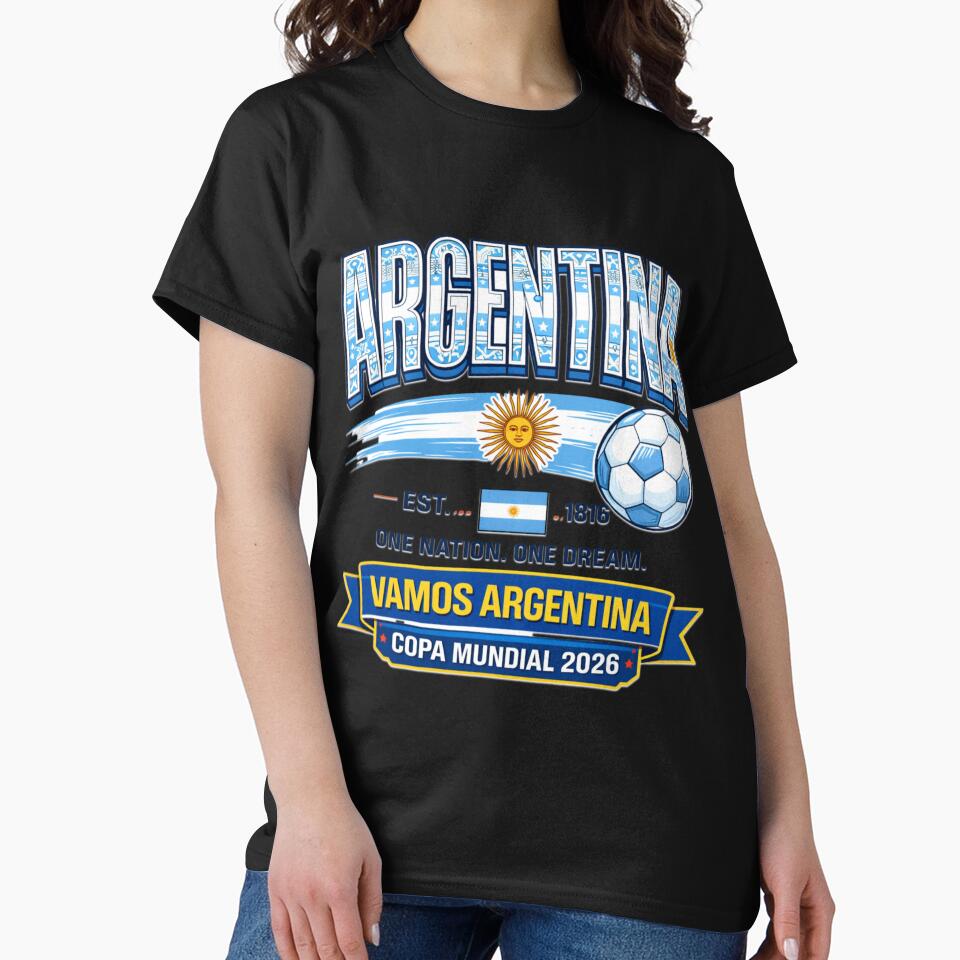 Argentina Soccer Supporter 2026 Competition by Tsugraf Designs
