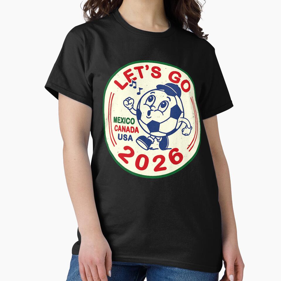 Let's Go Mexico Canada USA 2026 World Cup Football Fan by LeoSnarf