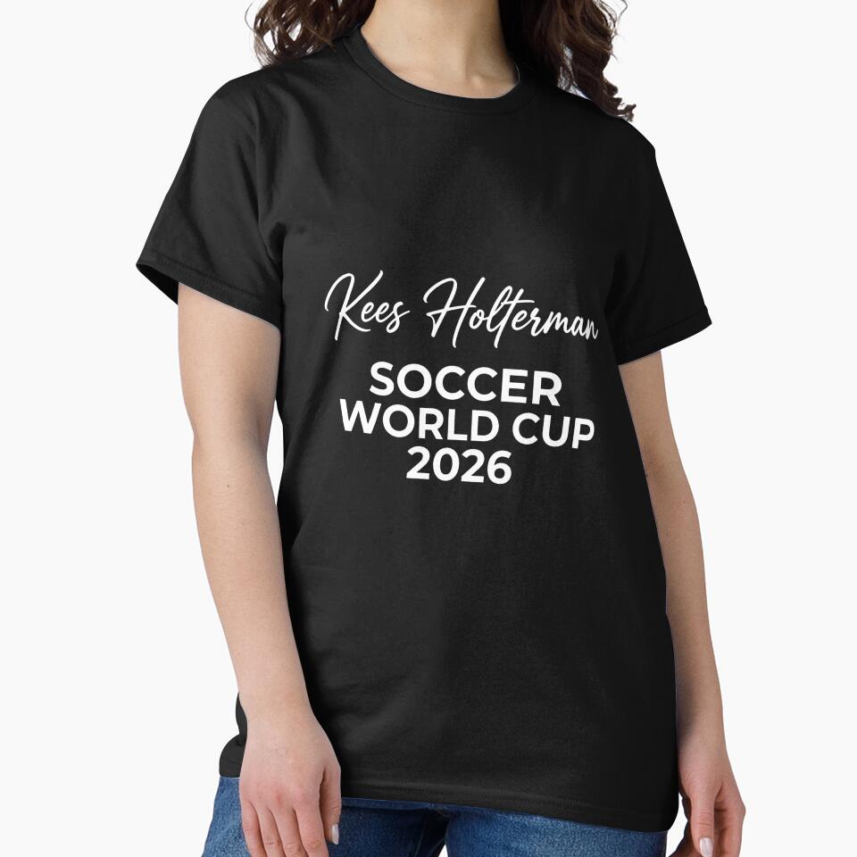 Kees Holterman Soccer World Cup 2026 Essential T-Shirt by JJLetterDesigns