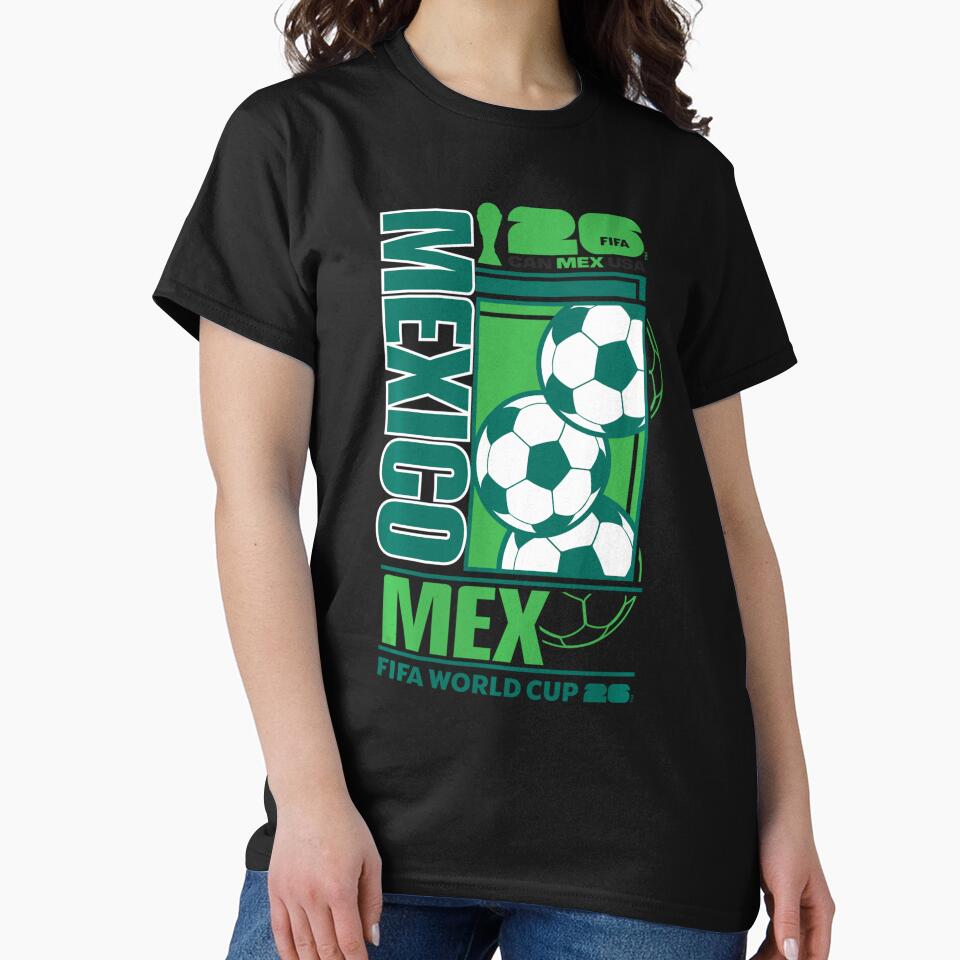 FIFA Mexico Football Poster Design Today Graphic Art by JohnCarmichael