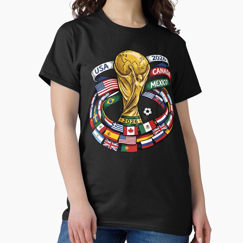 USA Canada Mexico World Cup 2026 by AlphaTeez