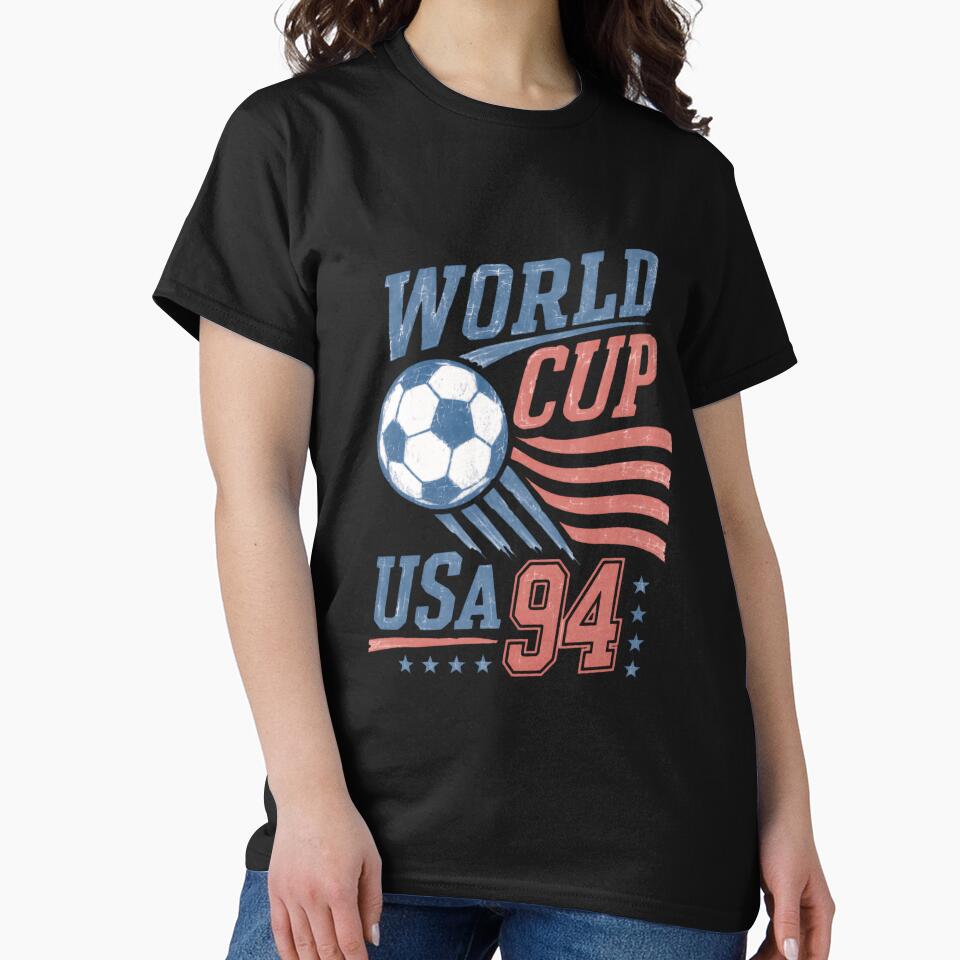 World Cup Usa 94 American Soccer Nineties Football Fan by RetroMini2026