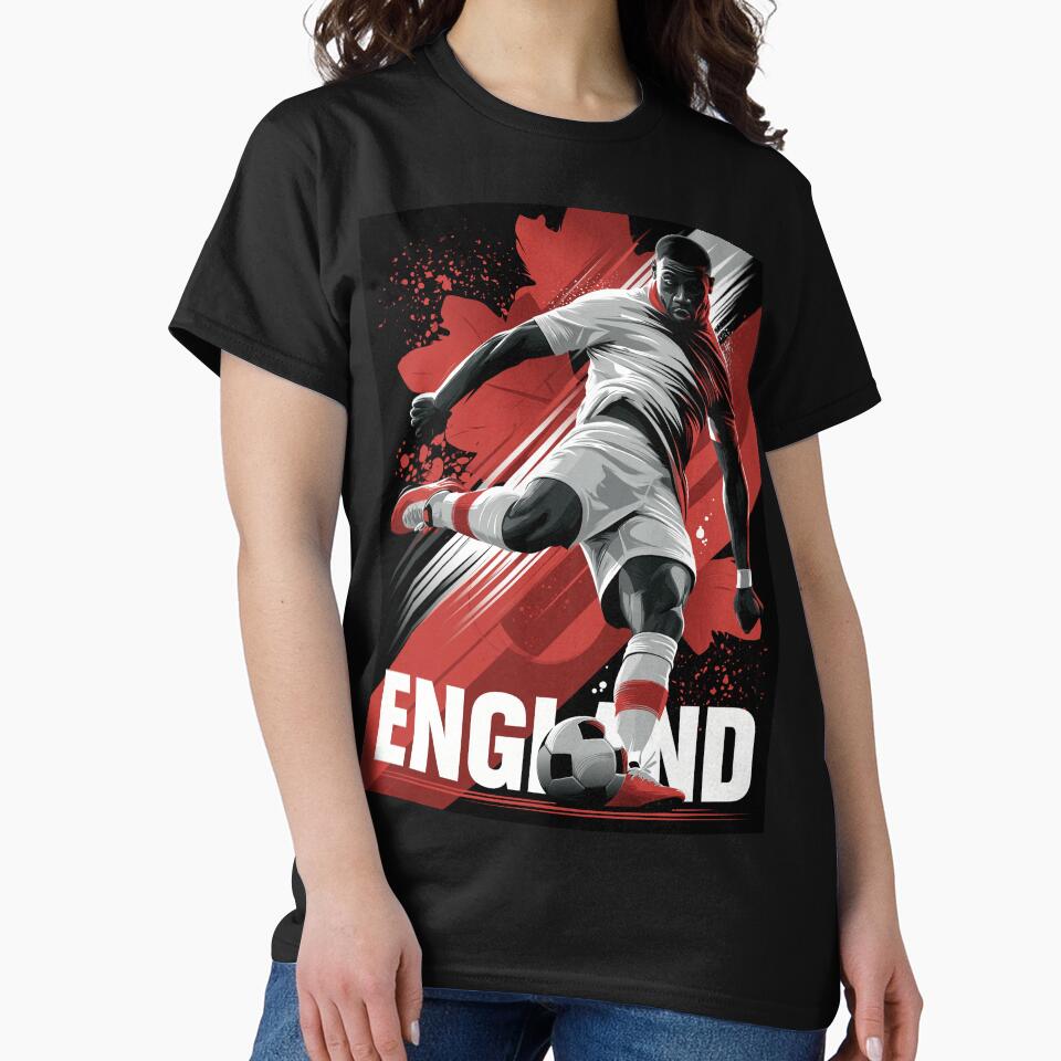 England Soccer by StudioRedKoala