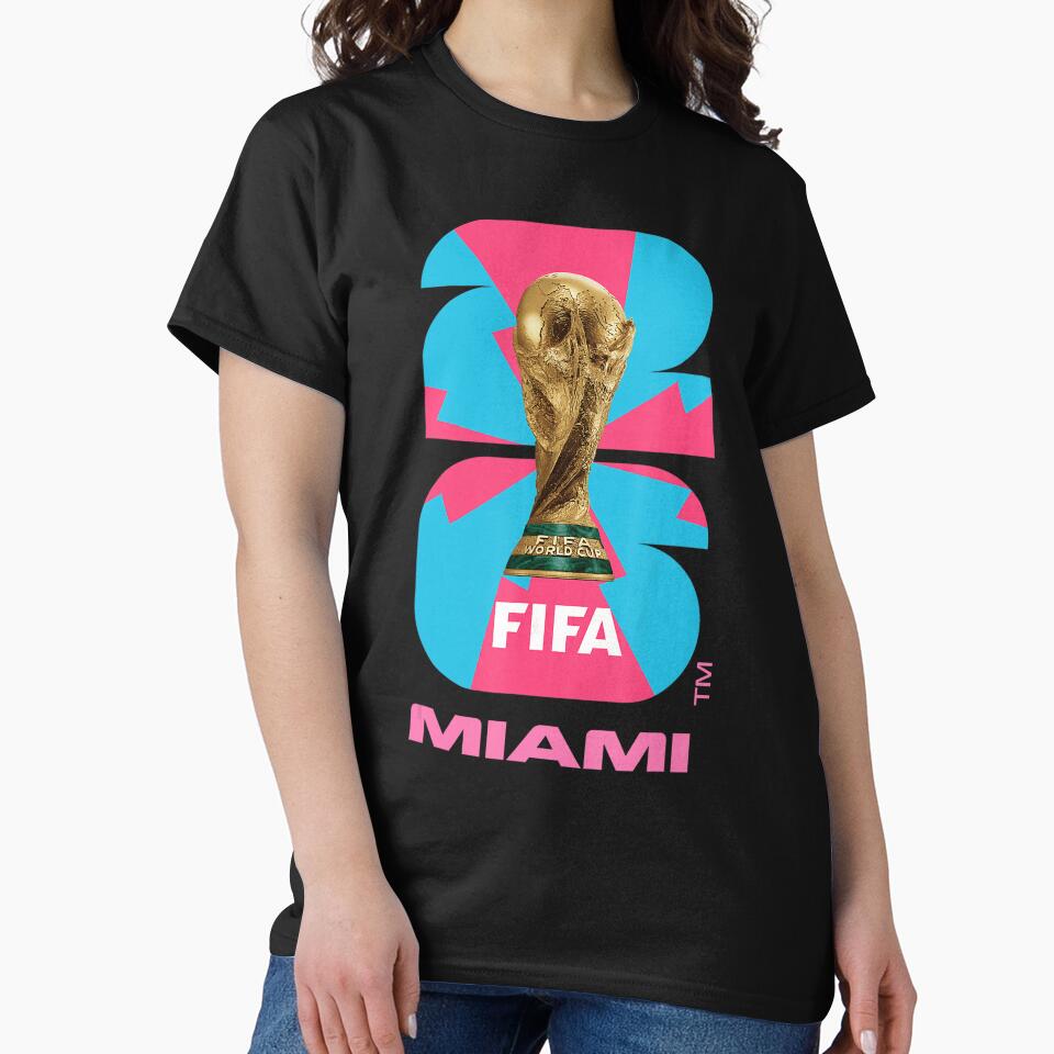 FIFA Miami Trophy Poster Design Today Graphic Art by JohnCarmichael