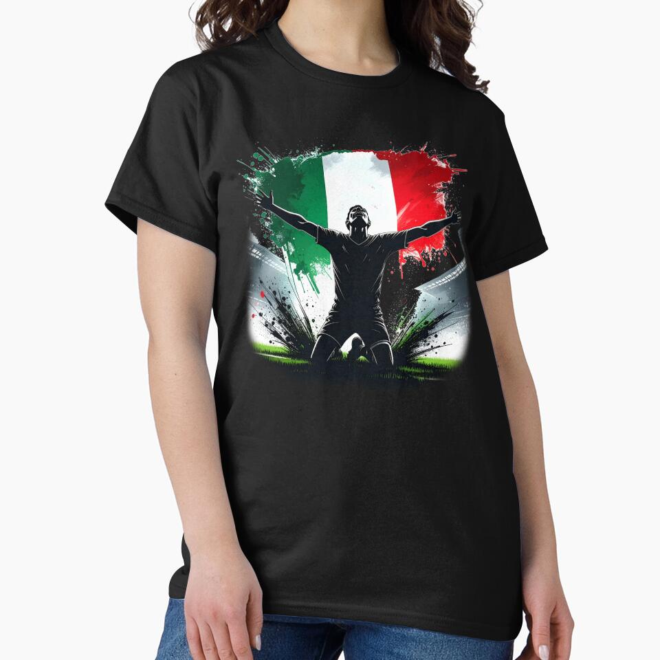 Mexico Soccer Player Art — Mexican Football Flag Action Fan Print by icemanphotos