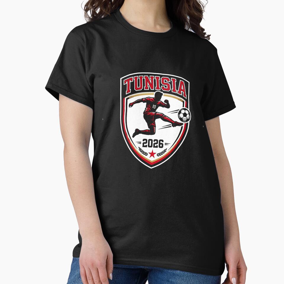 Tunisia 2026 Classic T-Shirt by ‘Nothing Scares Me’ Store