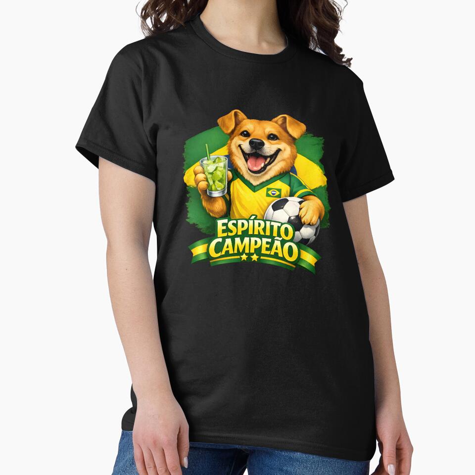 Brazilian Caramel Dog Soccer Fan by Fumo-Dolce