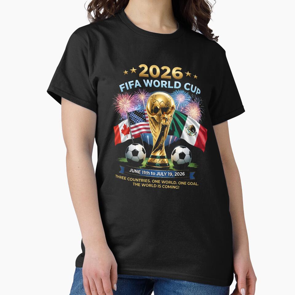 World Cup 2026 Soccer Tournament Classic T-Shirt by Badriiiii