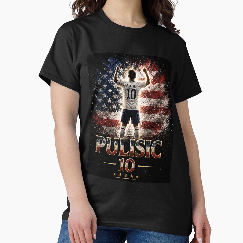 Christian Pulisic USA Soccer Inspired Design Collection by TheJobbr