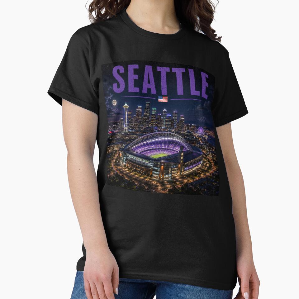 Seattle Cinematic Stadium Edition by globetrottergfx