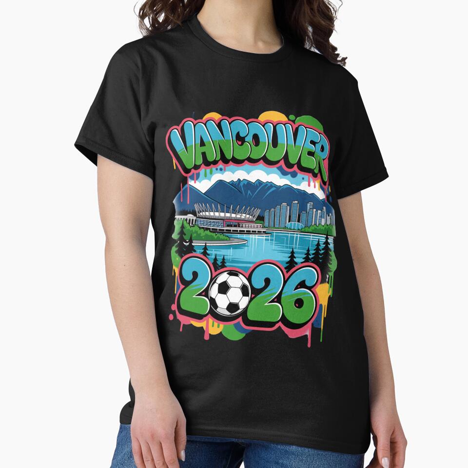 Toronto 2026 Skyline T-Shirt V16 by DarylWelsh2024