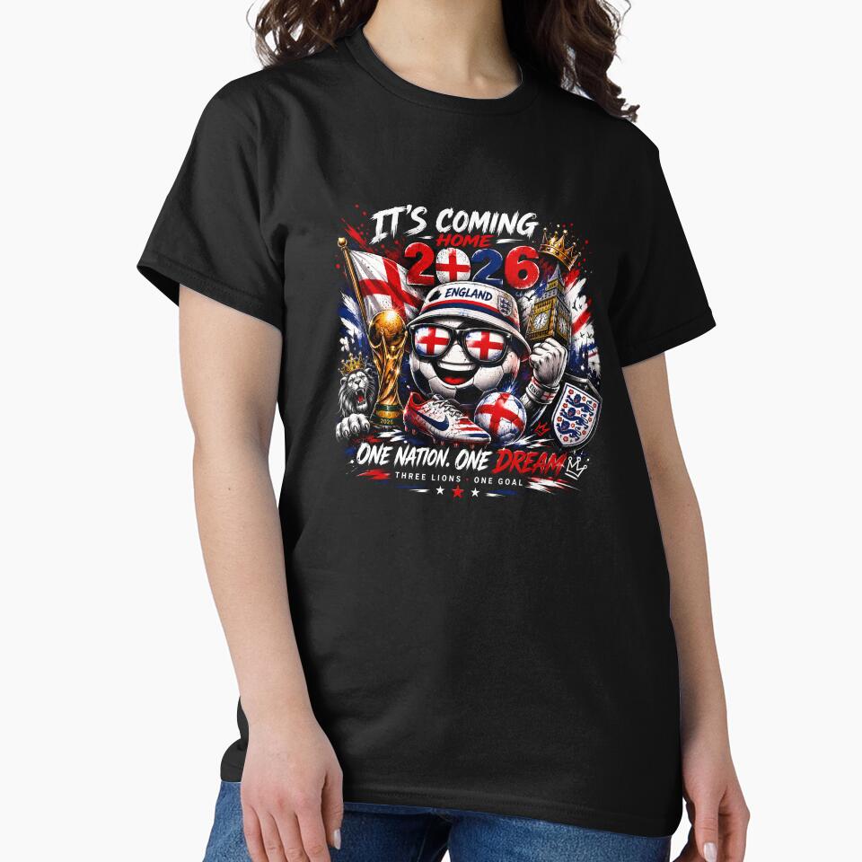 England Football 2026 - It's Coming Home Supporter by Redfield Universe