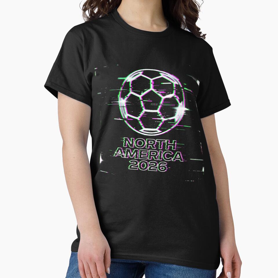 North America Football 2026 Classic T-Shirt by Badriiiii