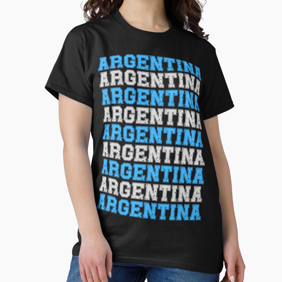 Vintage Team Argentina Flag Soccer Fan 2026 by legendaryskins