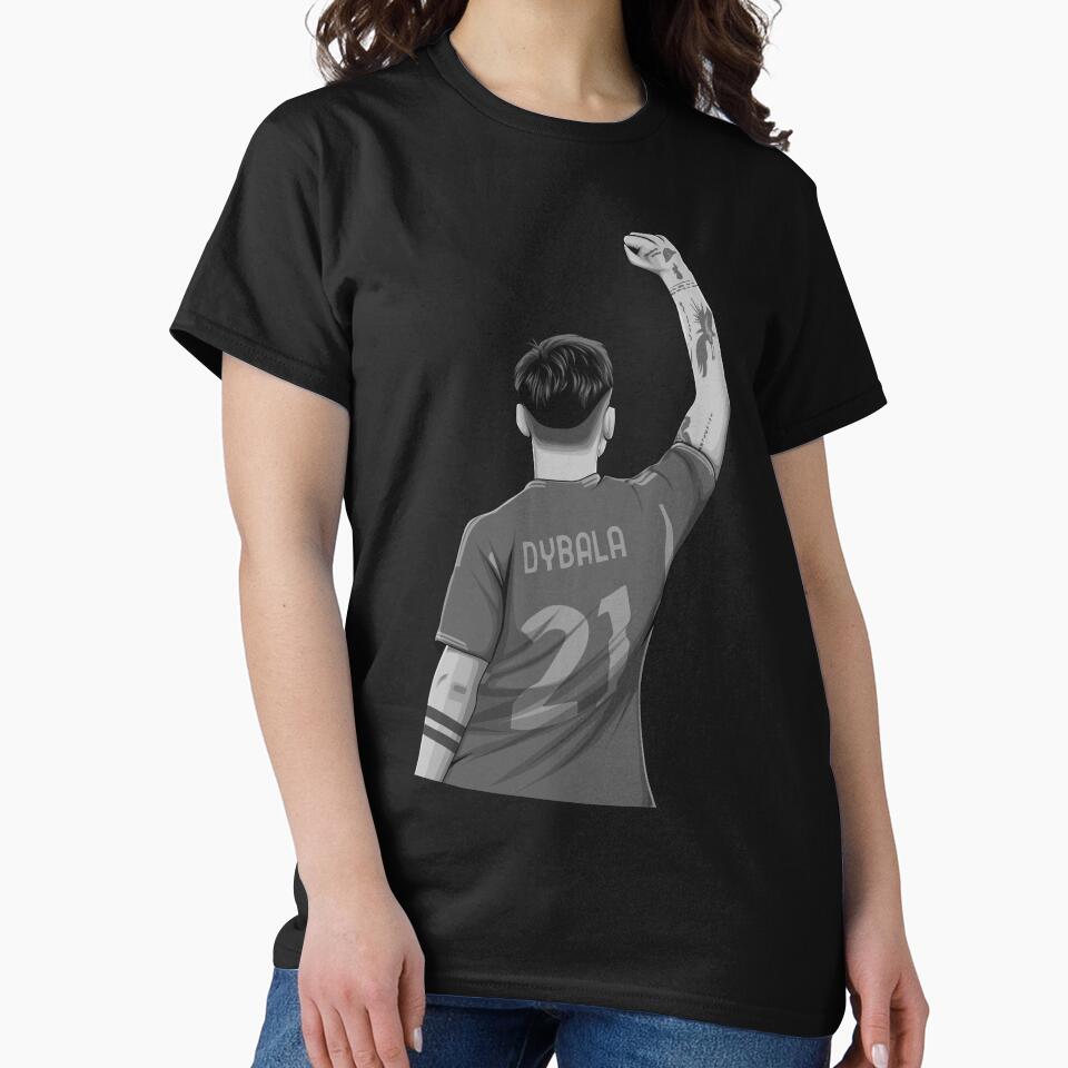 Paulo Dybala Black and White Version by Aldduardo
