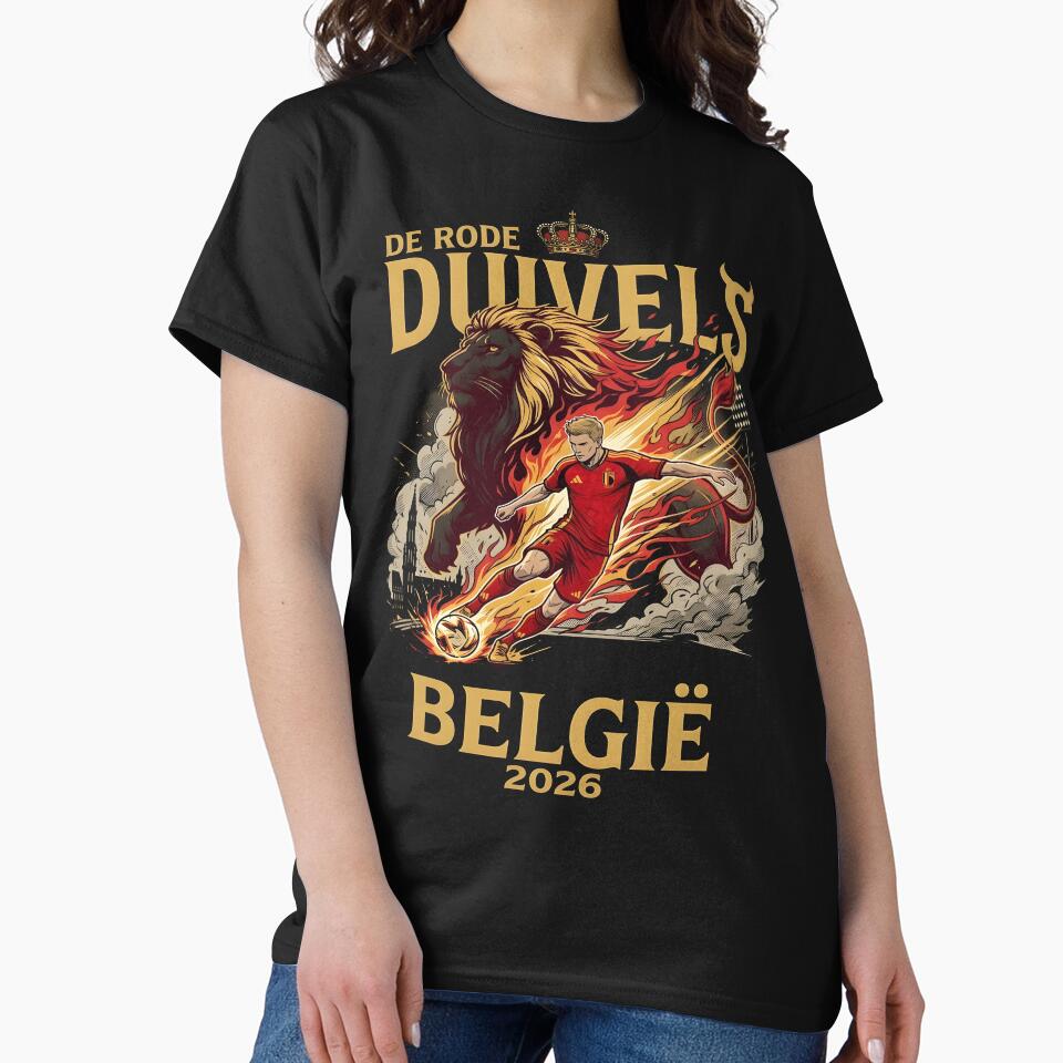 De Rode Duivels Belgium 2026 Design by VoidAnimeStudio
