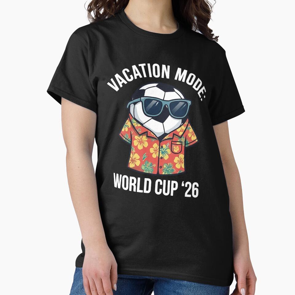 Funny Vacation Mode Soccer Ball Hawaiian Shirt 2026 Football Tournament by AdyKurniawan
