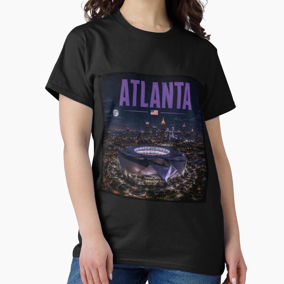 Atlanta Cinematic Stadium Edition (US Flag) by globetrottergfx