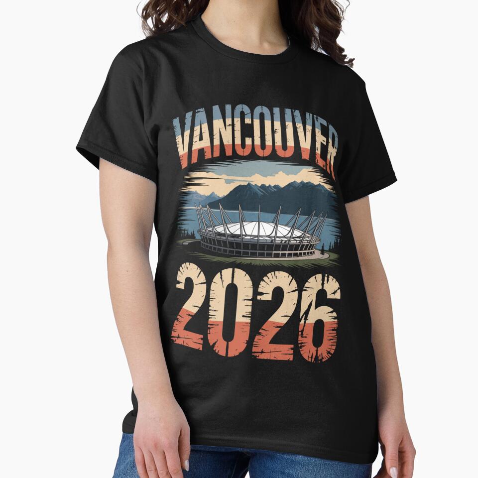Toronto 2026 Skyline T-Shirt V20 by DarylWelsh2024