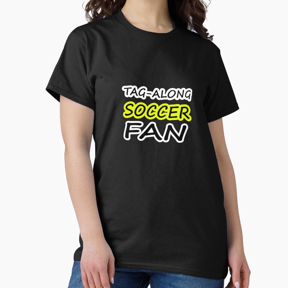 Tag-Along Soccer Fan - Just for the Excitement of Soccer - Some Yellow by Beachy