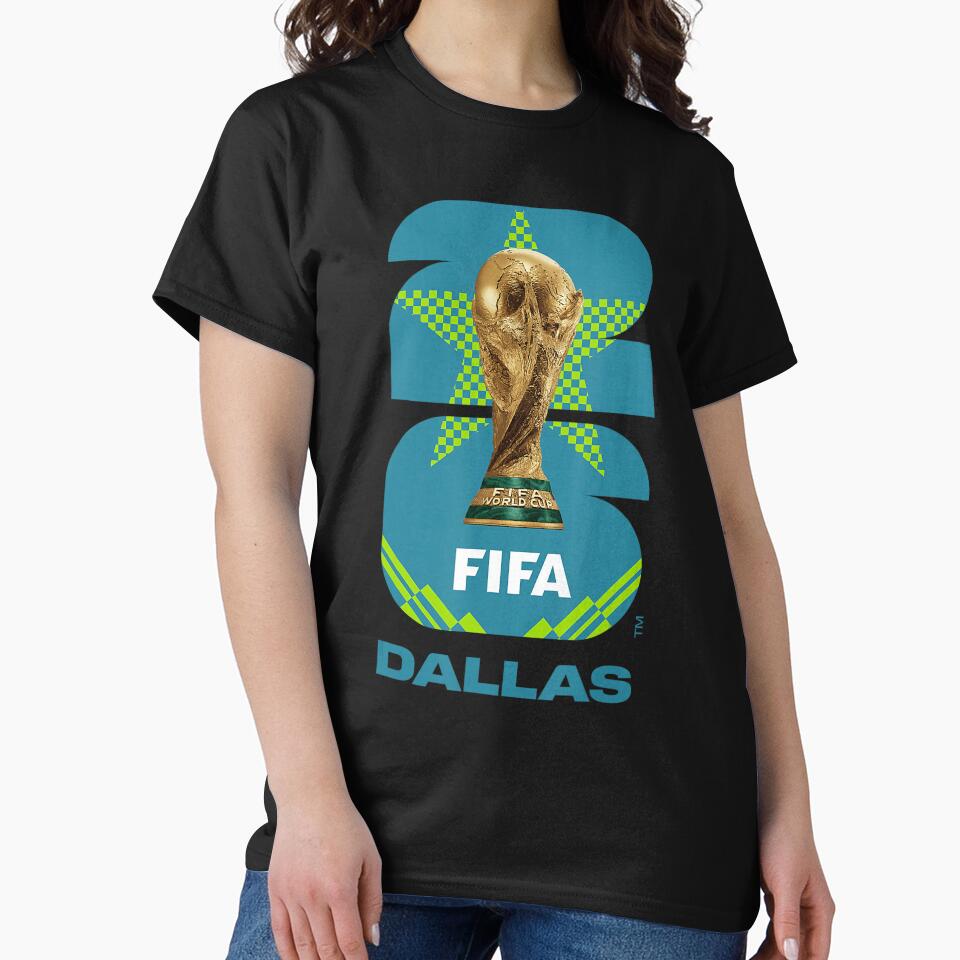 FIFA Dallas Trophy Poster Design Today Graphic Art by JohnCarmichael