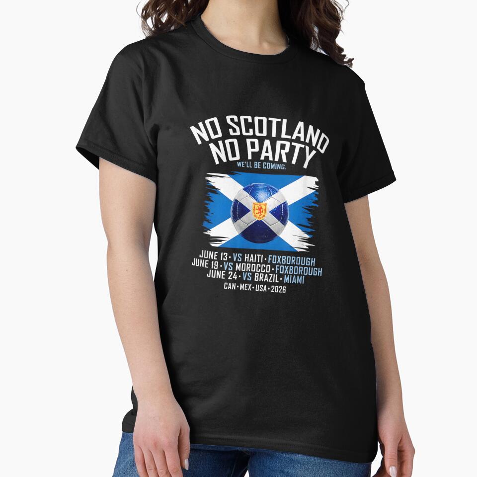 No Scotland No Party Football World Cup 2026 Group Stage Schedule by StanaLuis