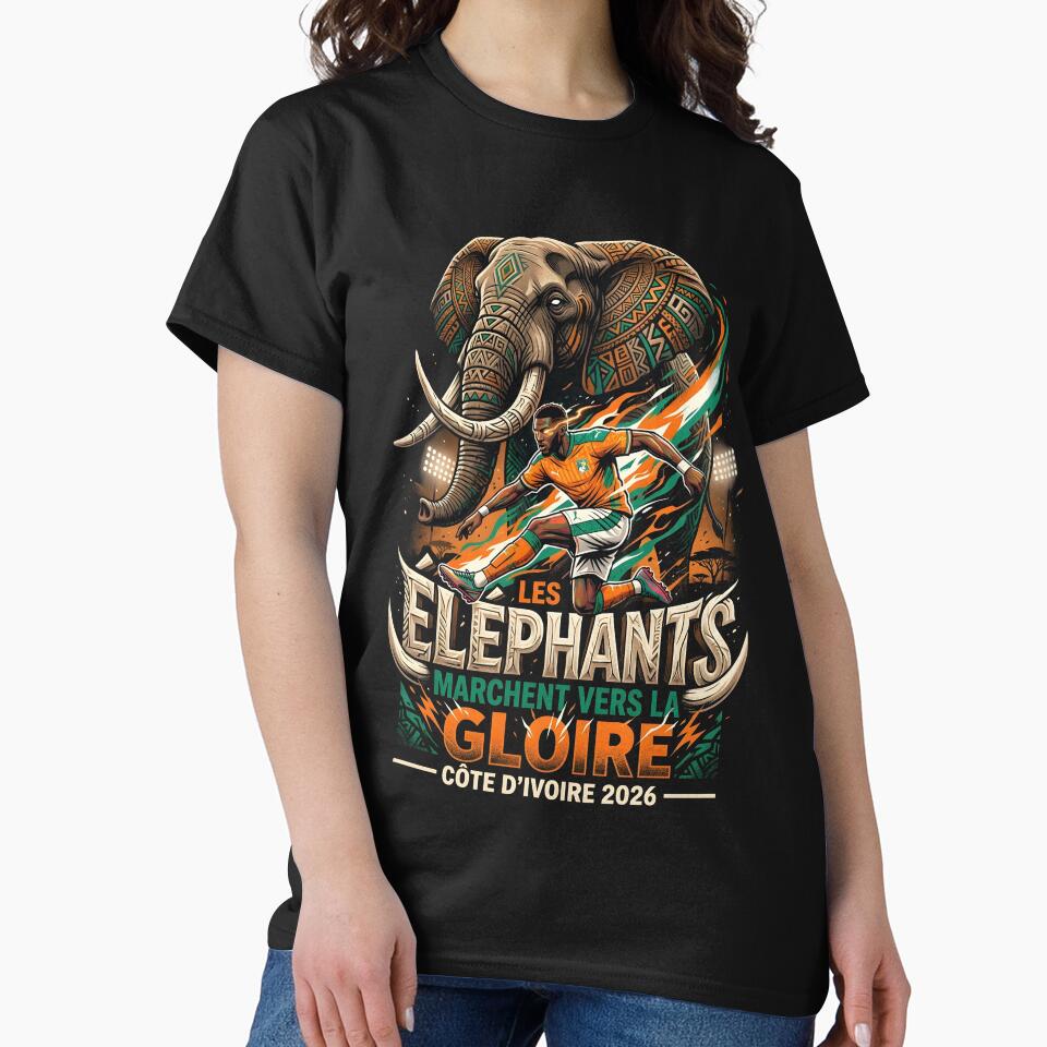 Les Elephants Ivory Coast - World Cup 2026 Design by VoidAnimeStudio