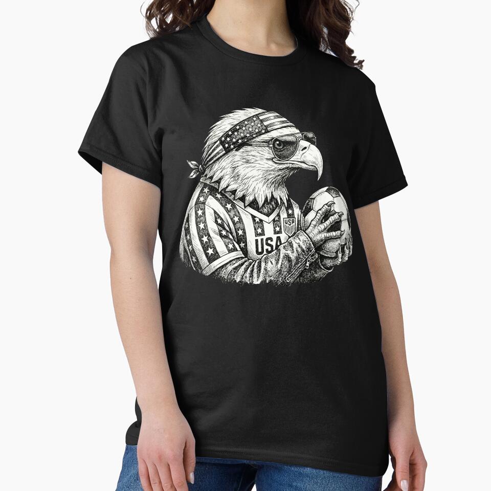 Bald Eagle Soccer by Roy & Tiffany