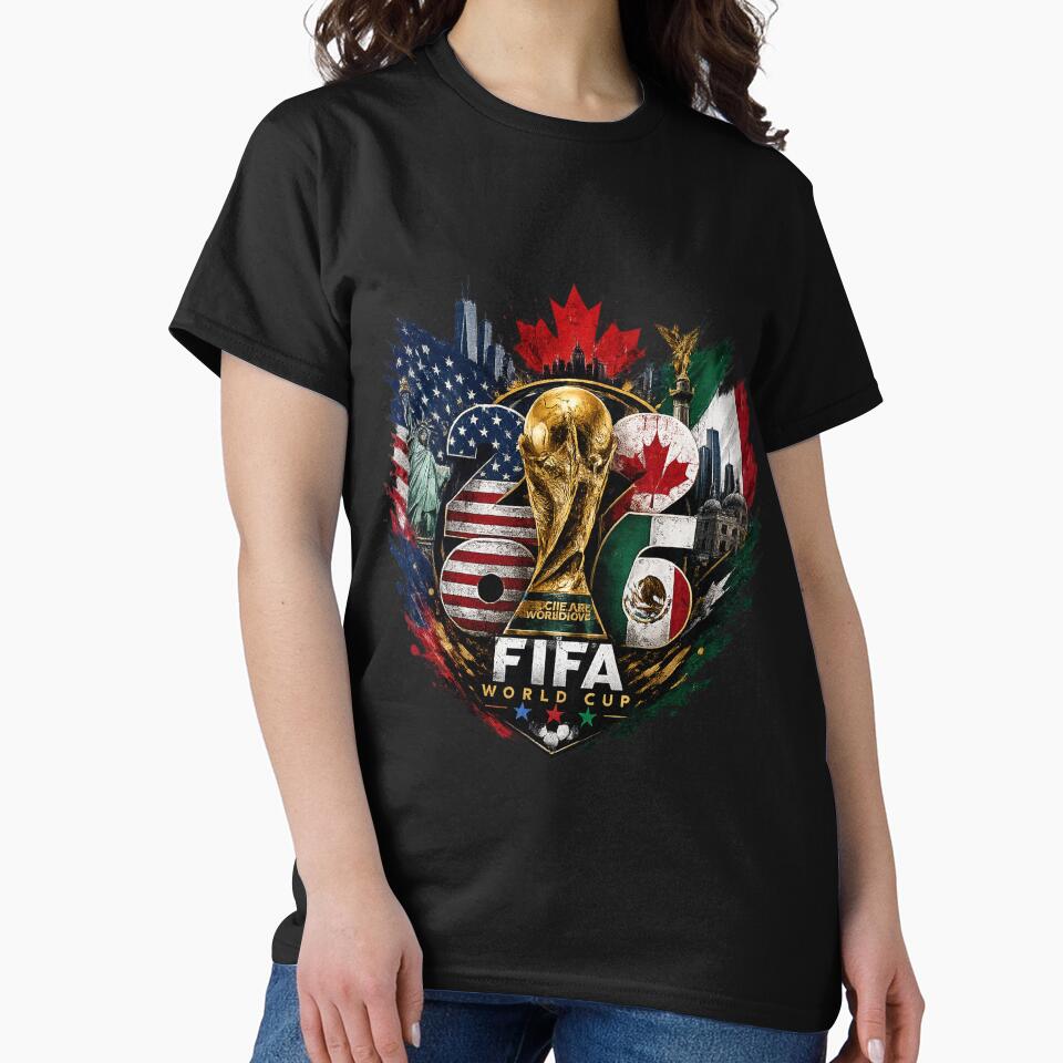 North America Soccer Tournament 2026 - United Host Nations Vintage by RedoneDesignART ⭐⭐⭐⭐⭐