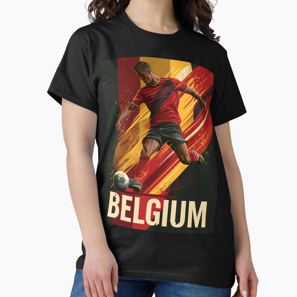 Belgium Soccer by StudioRedKoala
