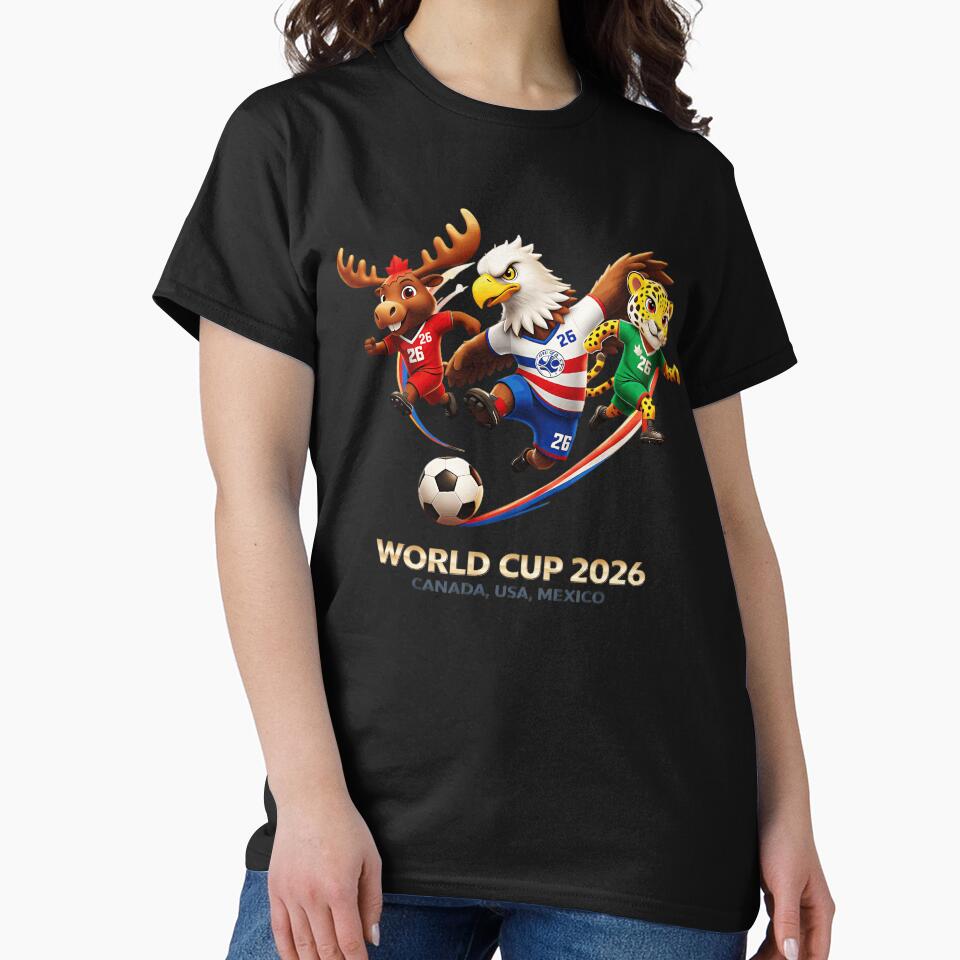 World Cup Canada, USA, Mexico Football Soccer Fan by LeoSnarf