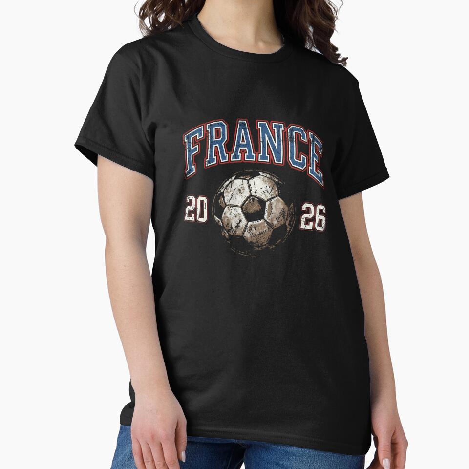 France Soccer 2026 Fan Design Classic T-Shirt by DArtfulStudio