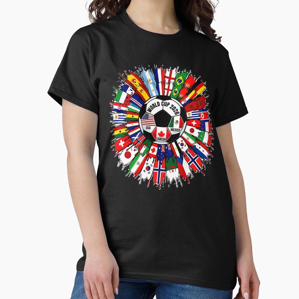 World Cup USA Canada Mexico Host Nations Soccer Football Fan by LeoSnarf