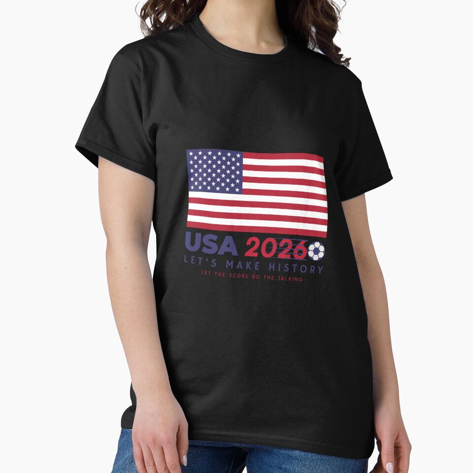USA SOCCER T-Shirt by True Motion Apparel