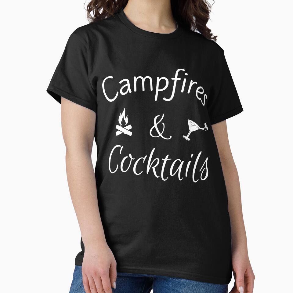Campfires And Cocktails by Equitees