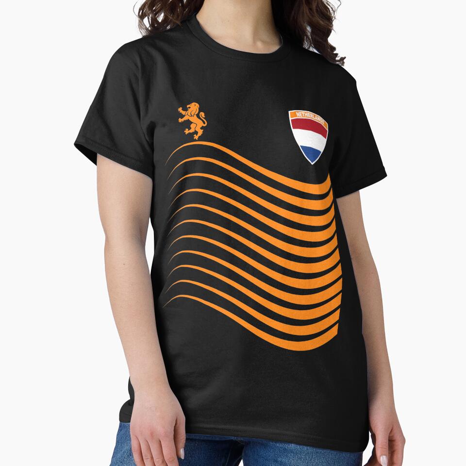 Netherlands soccer football design Nederland Flag by OgeesWorld