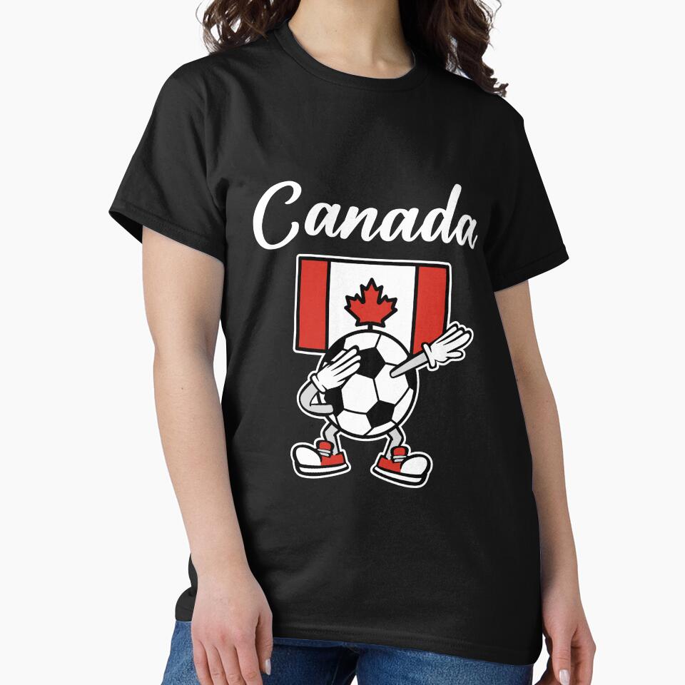 CANADA - Dabbing Football Soccer Ball - CANADA by Darling DeDe