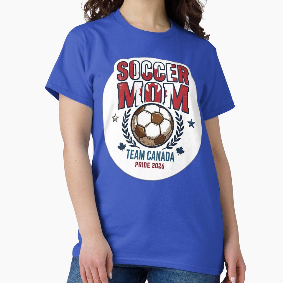 Vintage Canada Soccer Mom Retro Canadian Flag Football Fan by Fatomfatom