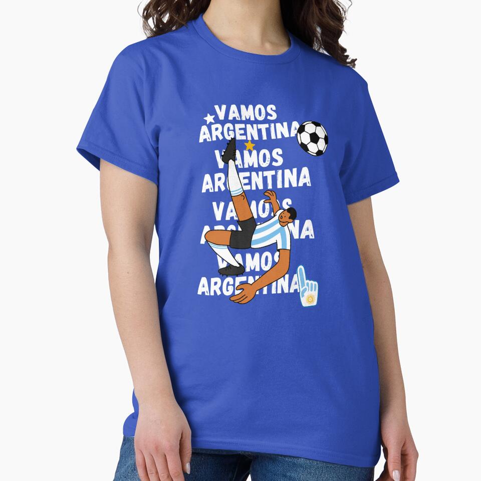 Argentina Soccer World Cup Fan Vibes by Oniyasha