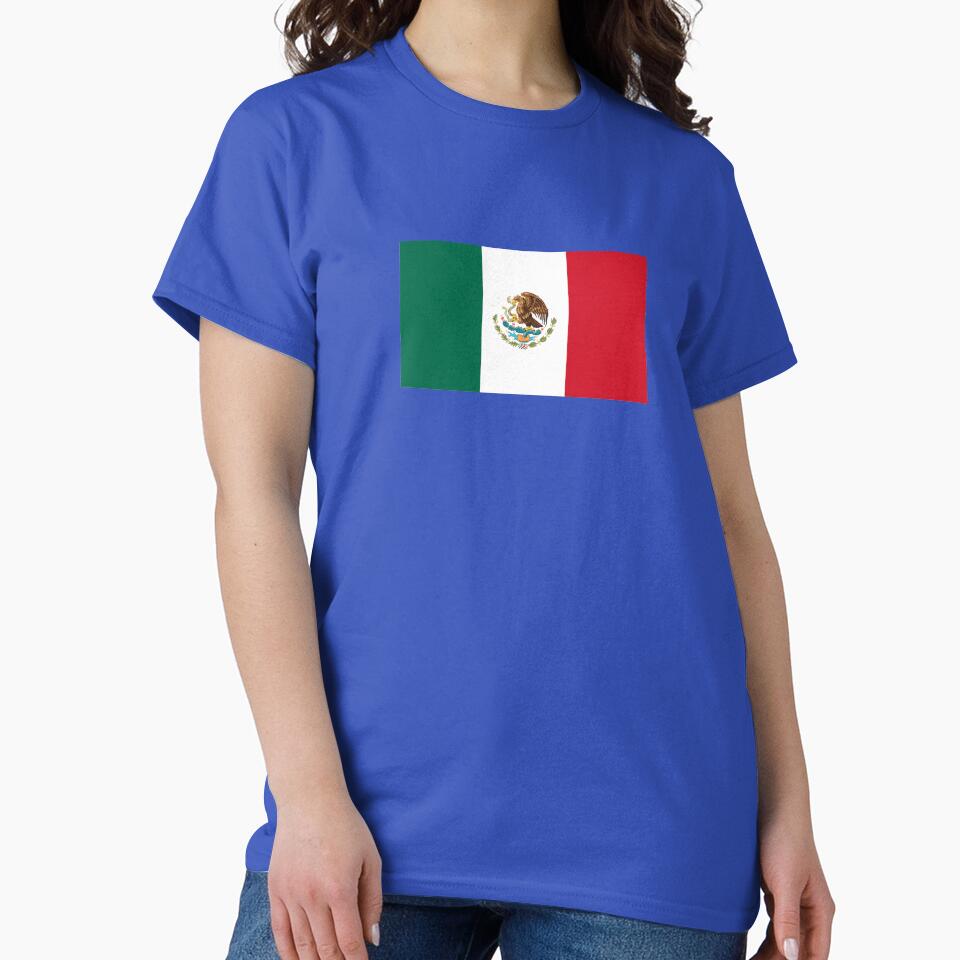 Mexcian Flag - Mexico T-Shirt Duvet Sticker by deanworld
