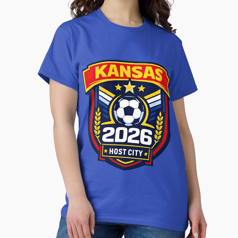 Kansas 2026 Host City Emblem Welcoming the World Cup 2026 by BrickByDream