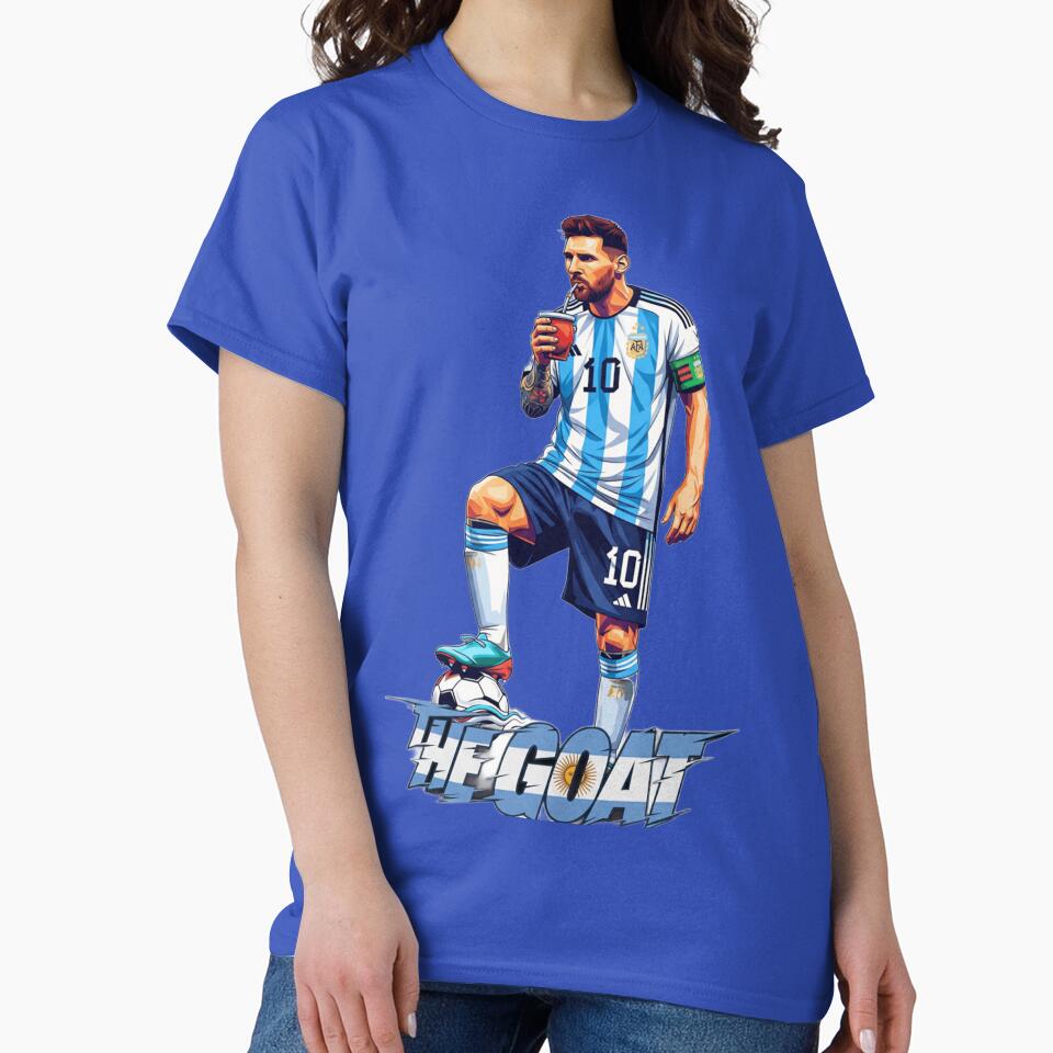 Messi Illustrated Style Drinking Mate – Unique Design by The Goat by G-A-D-U